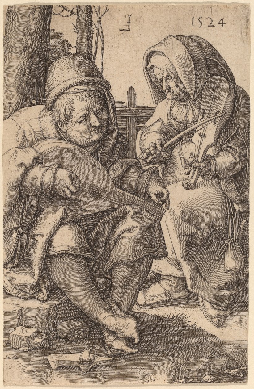 The Musicians by Lucas van Leyden