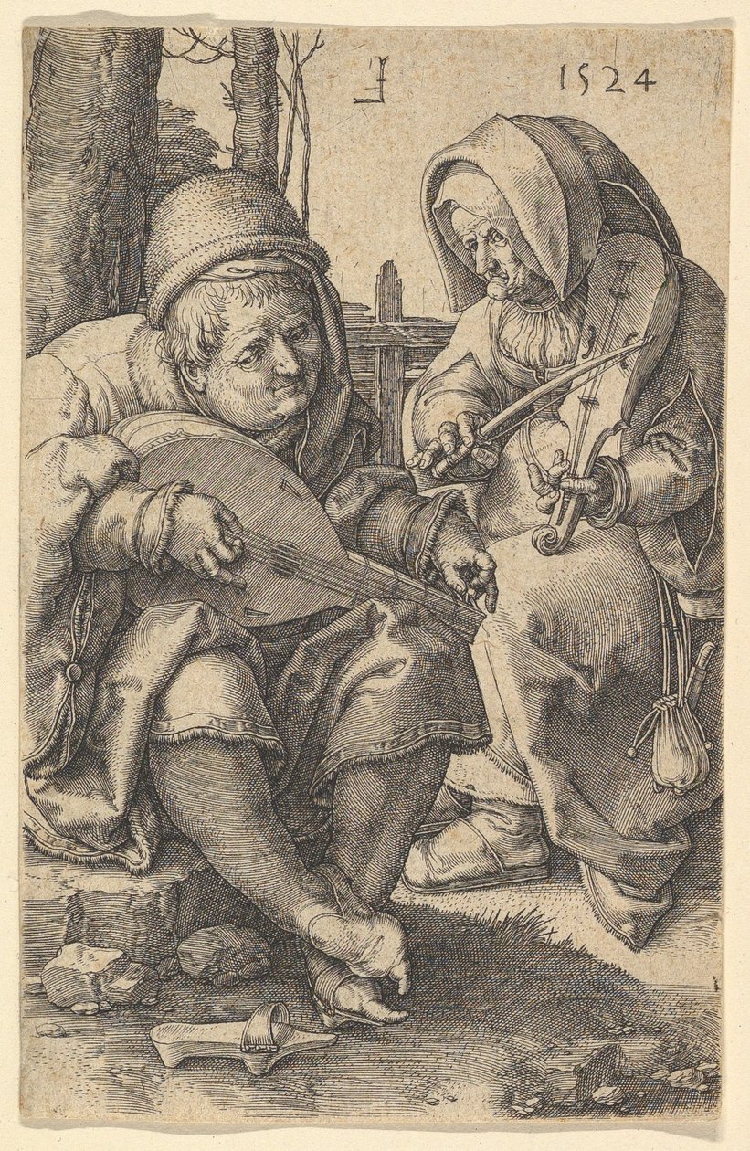 The Musicians, 1524 by Lucas van Leyden