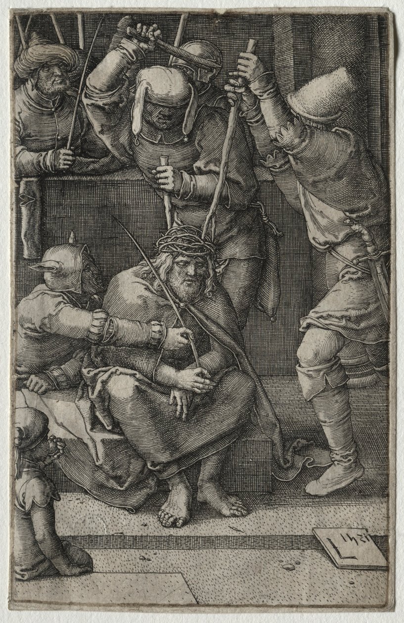 The Passion: Christ Crowned with Thorns, 1521 by Lucas van Leyden