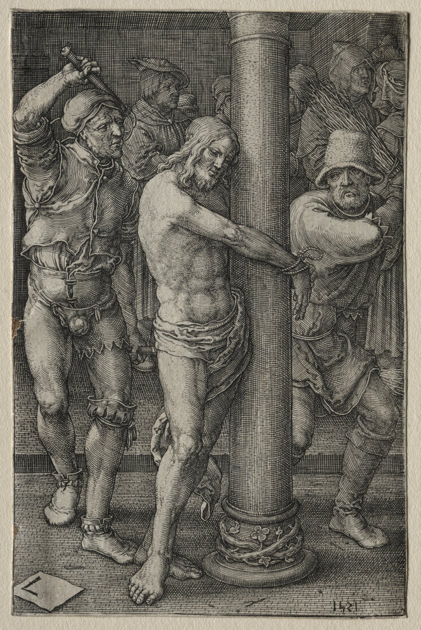 The Passion: The Flagellation by Lucas van Leyden