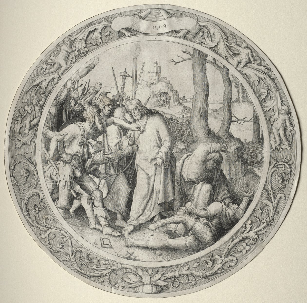 The Round Passion: The Betrayal of Christ by Lucas van Leyden