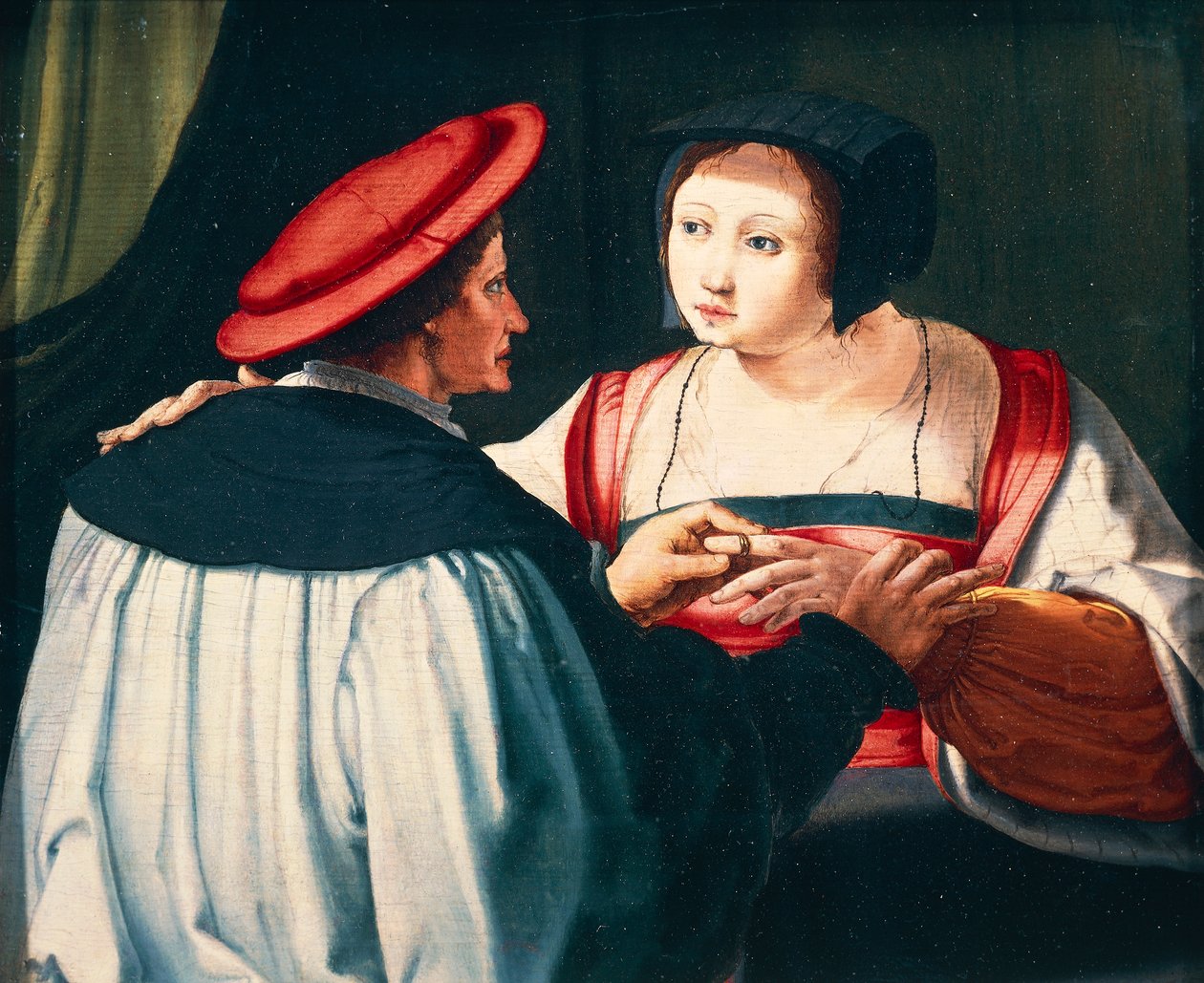 The engagement by Lucas van Leyden