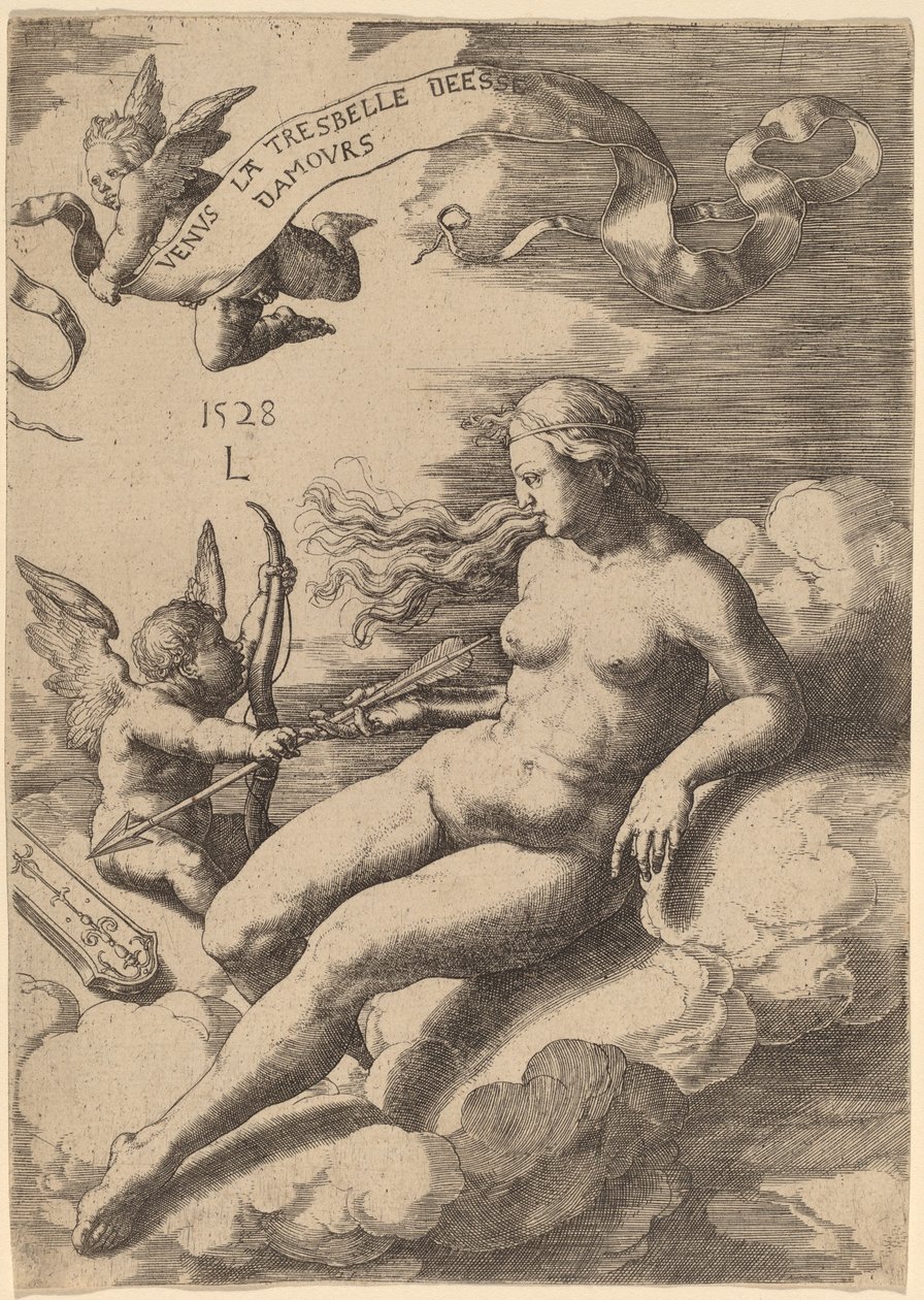 Venus and Cupid by Lucas van Leyden