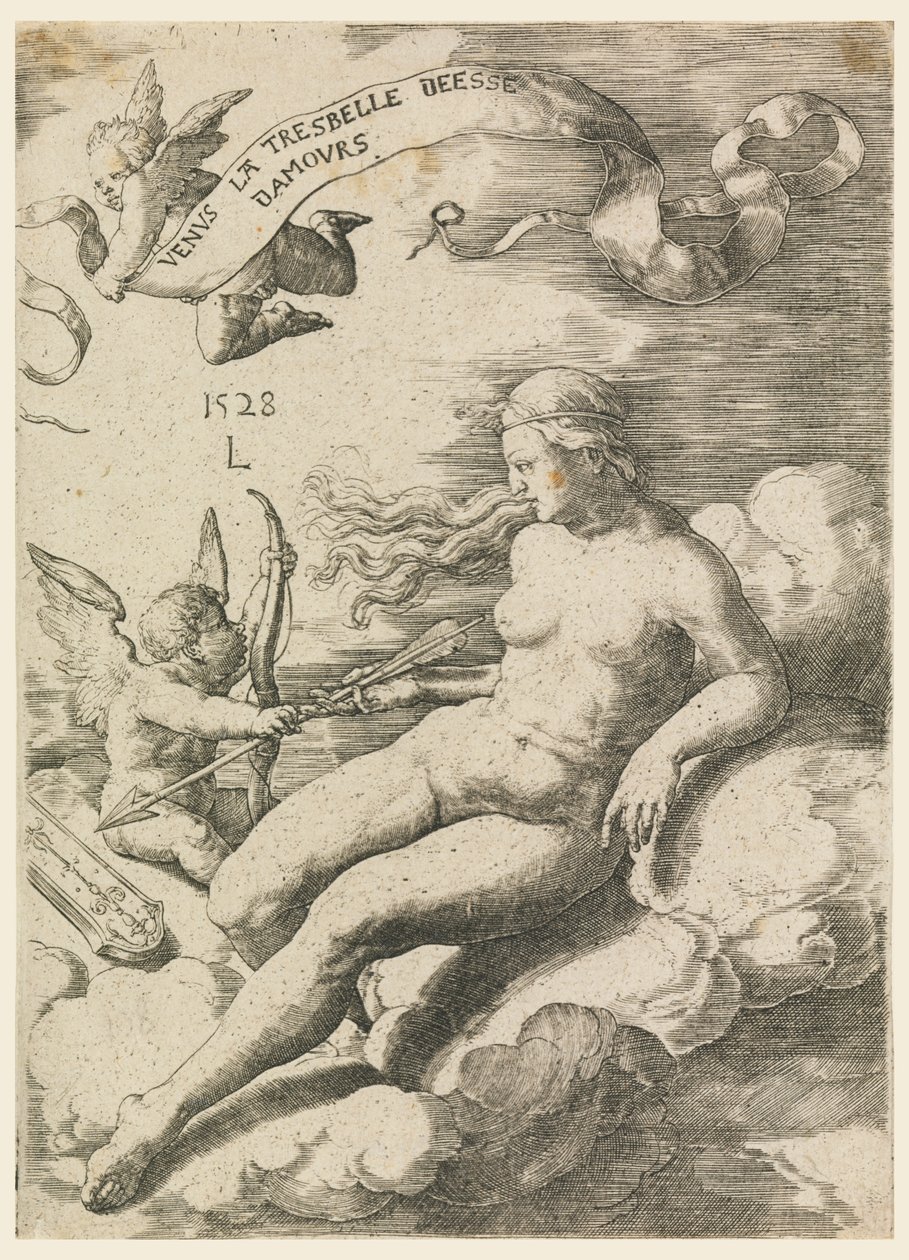 Venus and Cupid by Lucas van Leyden
