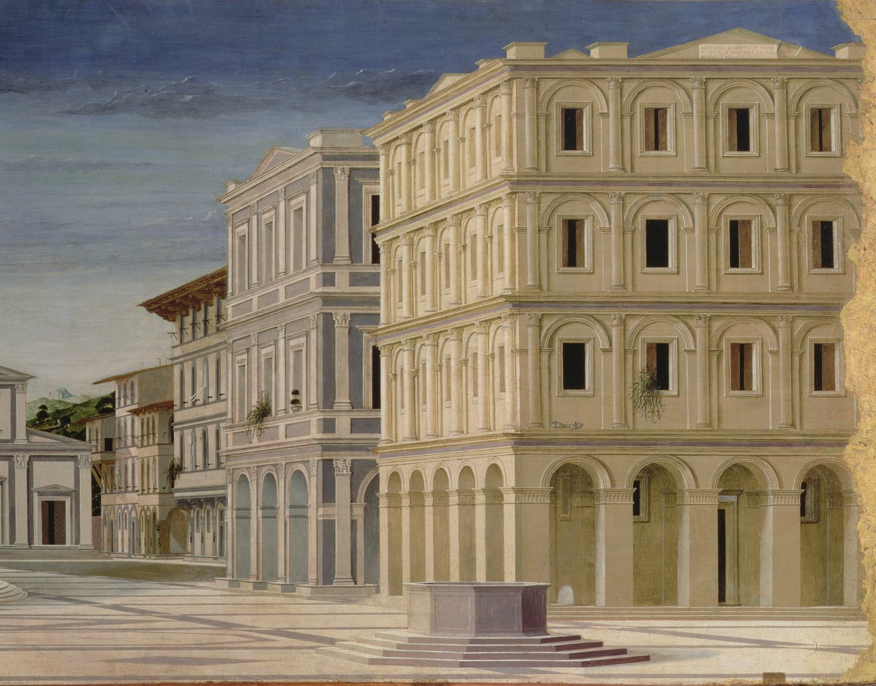 View of an Ideal City, or The City of God (detail) by Luciano Laurana