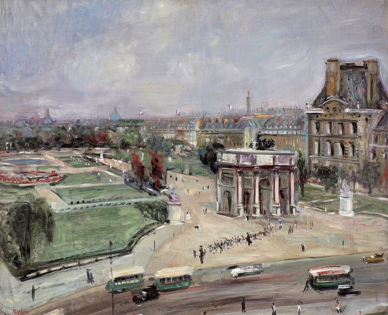 Arc de Triomphe du Carrousel by Lucien Adrion