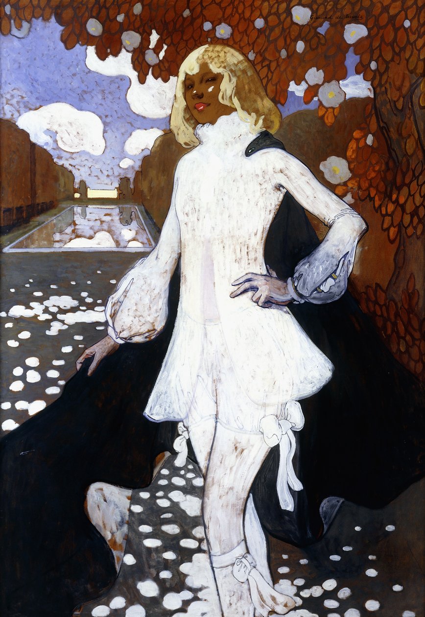 The Courtier in the Park by Lucien Guirand de Scevola
