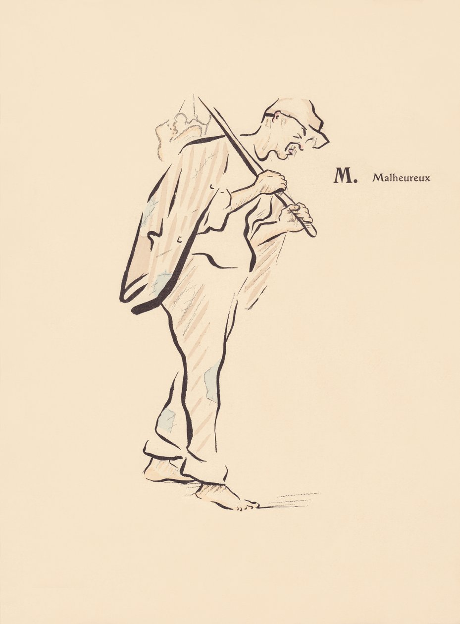 Mr. Malheureux by Lucien L. (active 1904) Henreaux