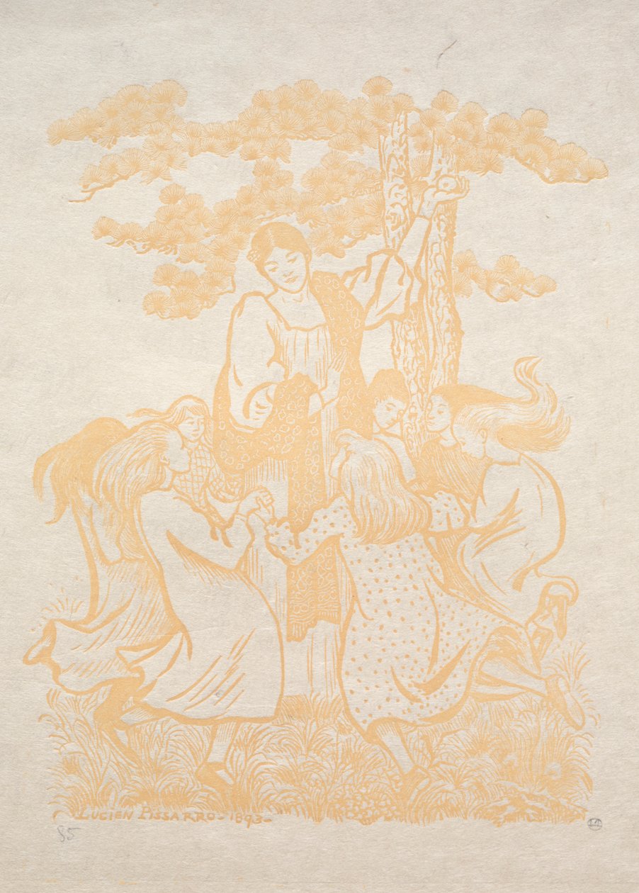 Illustration 25: La Ronde by Lucien Pissarro