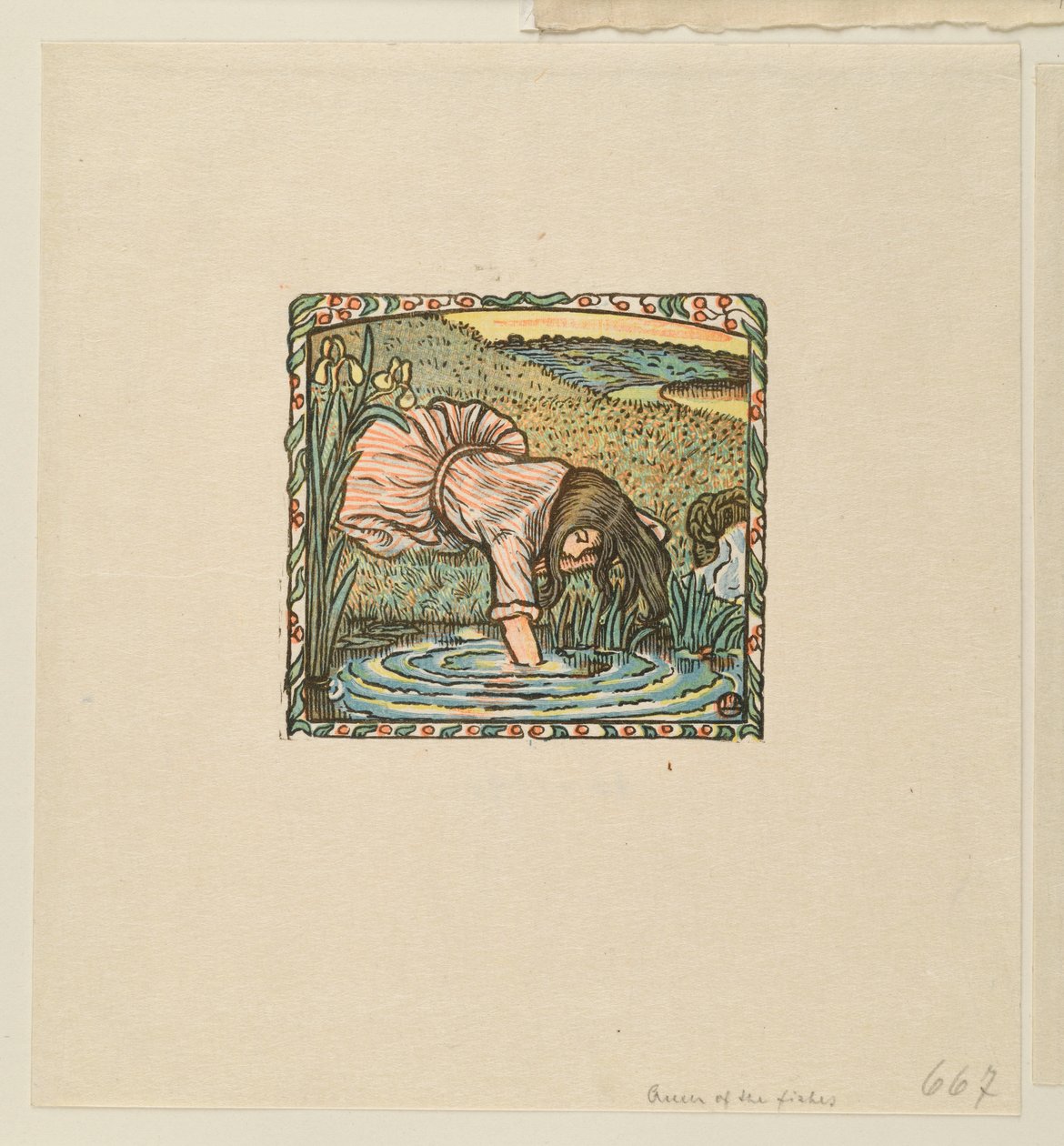 Queen of the Fishes by Lucien Pissarro