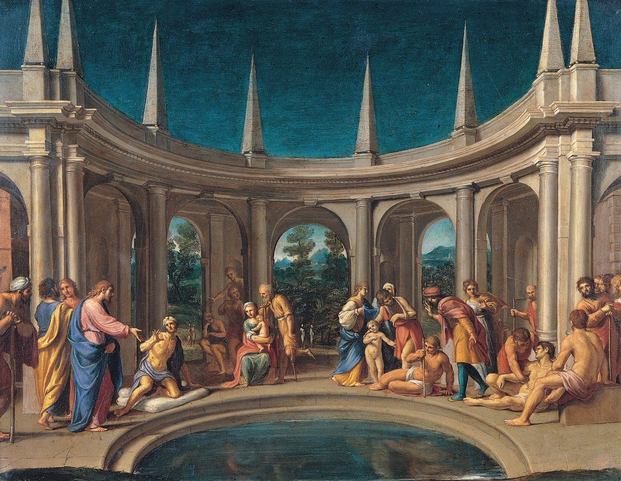 The Probatic Pool by Lucio massari