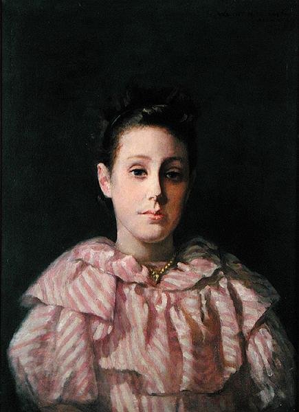 Portrait of a Young Girl by Lucius Wolcott Hitchcock