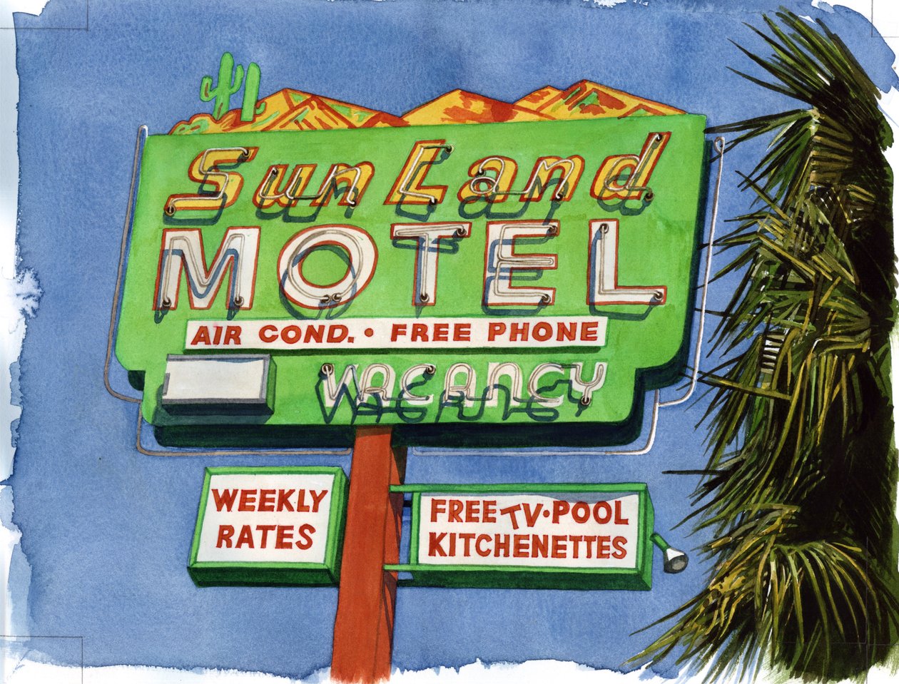 The Sun Land, Miracle Mile, 2004 by Lucy Masterman