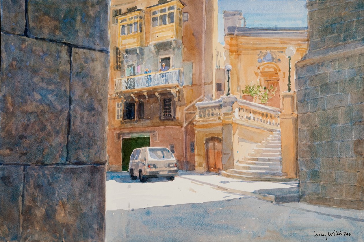 The Walls of Birgu, 2011 by Lucy Willis