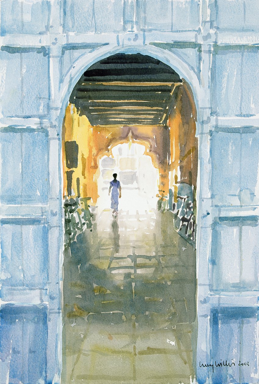 Walking Towards the Light, Cochin by Lucy Willis