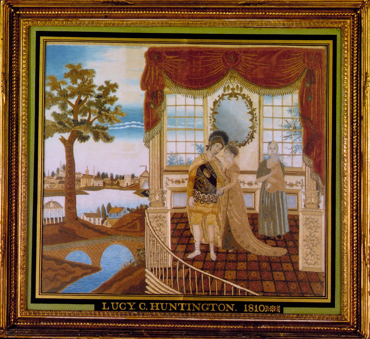 Hector Taking Leave of His Family by Lucy C Huntington