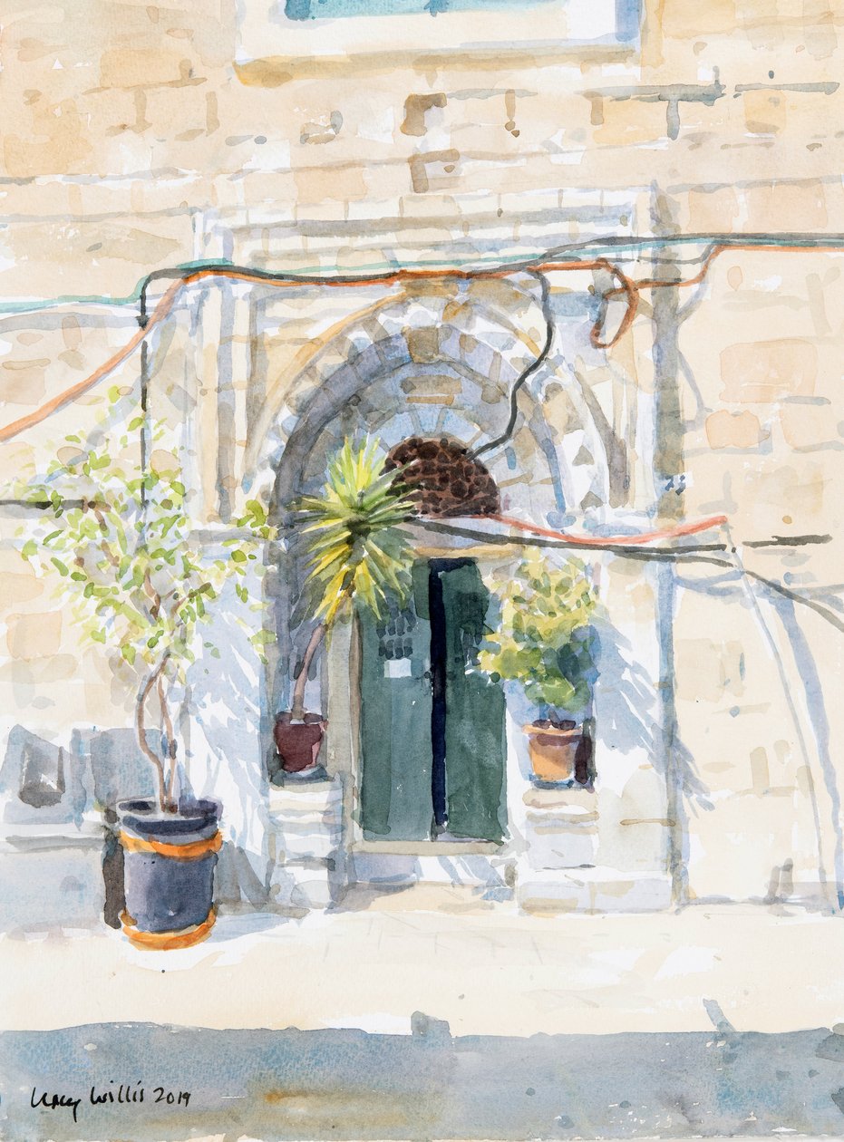 In The Muslim Quarter, Jerusalem by Lucy Willis