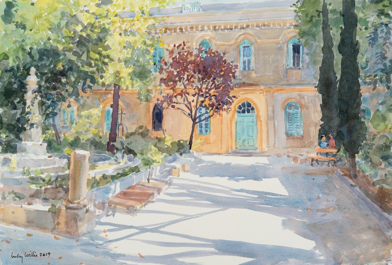 The Garden of Saint Anne’s Church, Jerusalem by Lucy Willis