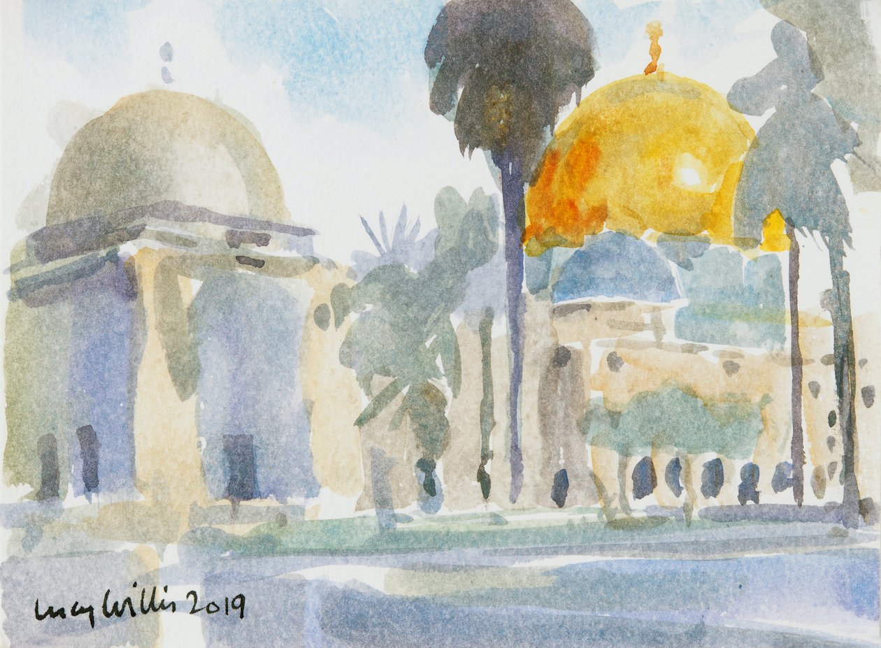 The Golden Dome, Jerusalem by Lucy Willis