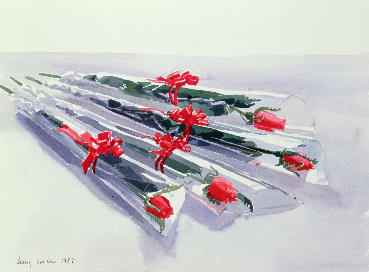 Wrapped Roses by Lucy Willis