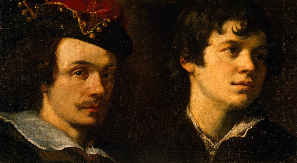 Two Heads by Ludovico Cardi