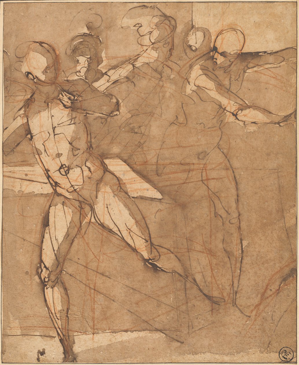 Christ Driving the Money Changers from the Temple by Ludovico Cardi called Cigoli