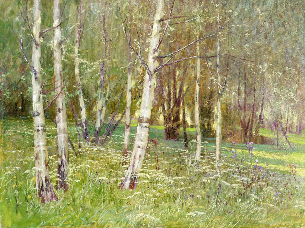 A Wooded Landscape by Ludovico Cavaleri