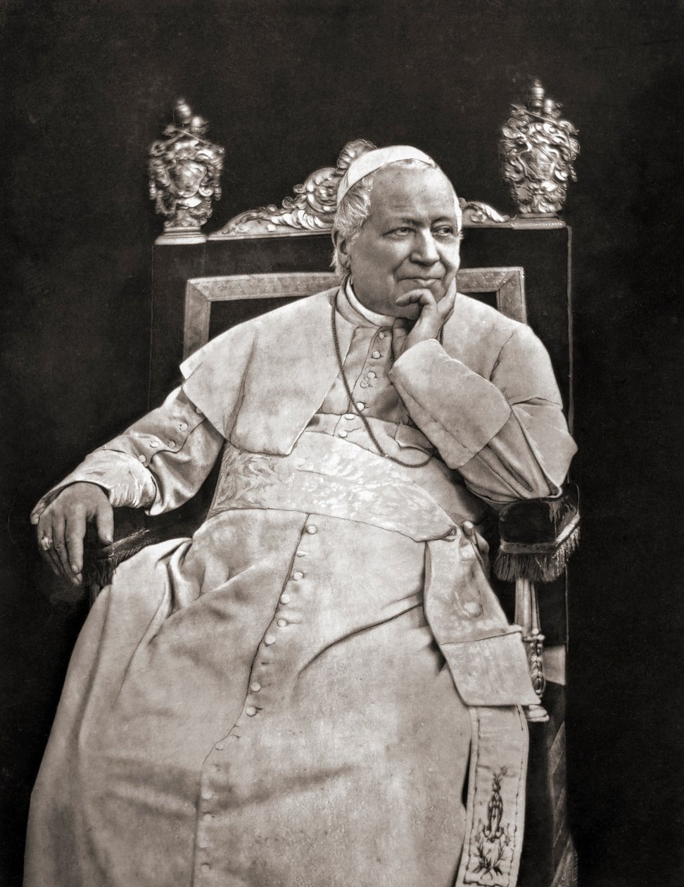 Pope Pius IX, born Giovanni Maria Mastai-Ferretti by Ludovico Tuminello