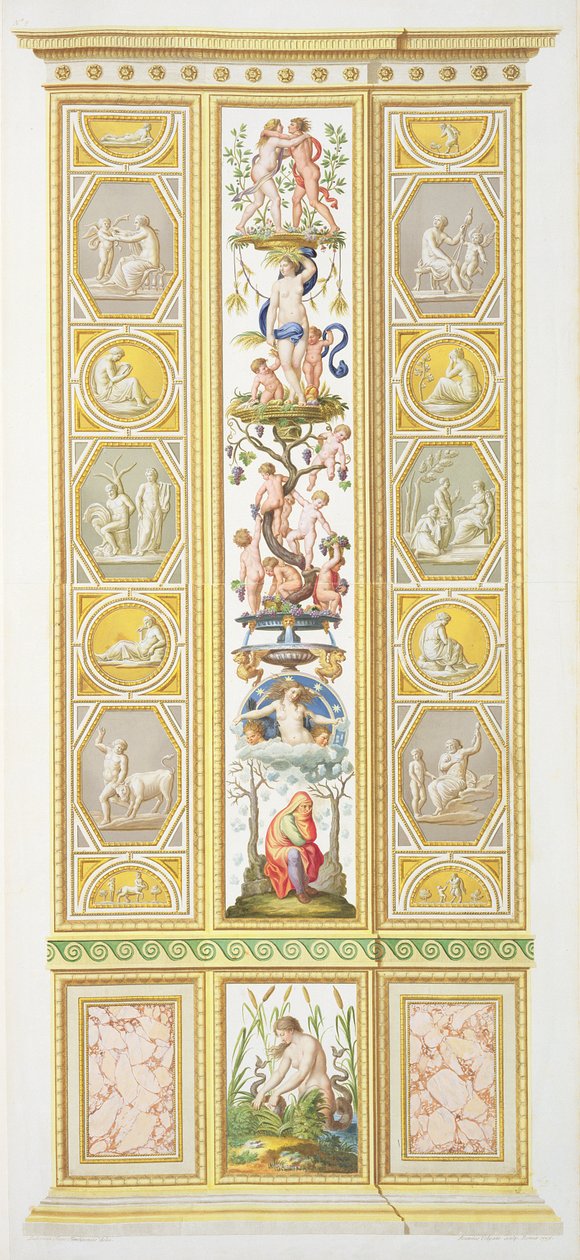 Panel from the Raphael Loggia at the Vatican, from 