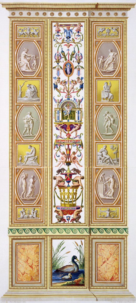 Panel from the Raphael Loggia at the Vatican, from 