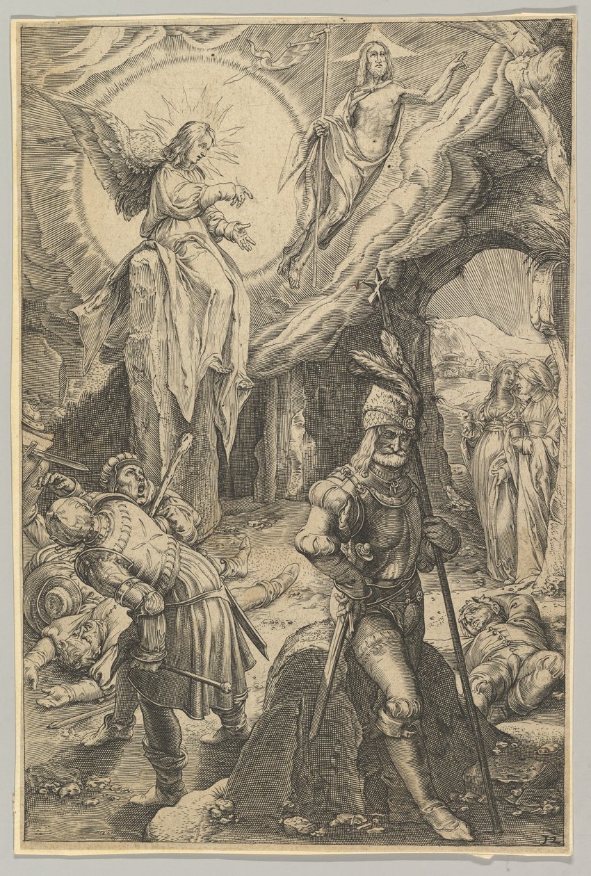 The Resurrection, from The Passion of Christ, ca. 1623 by Ludovicus Siceram