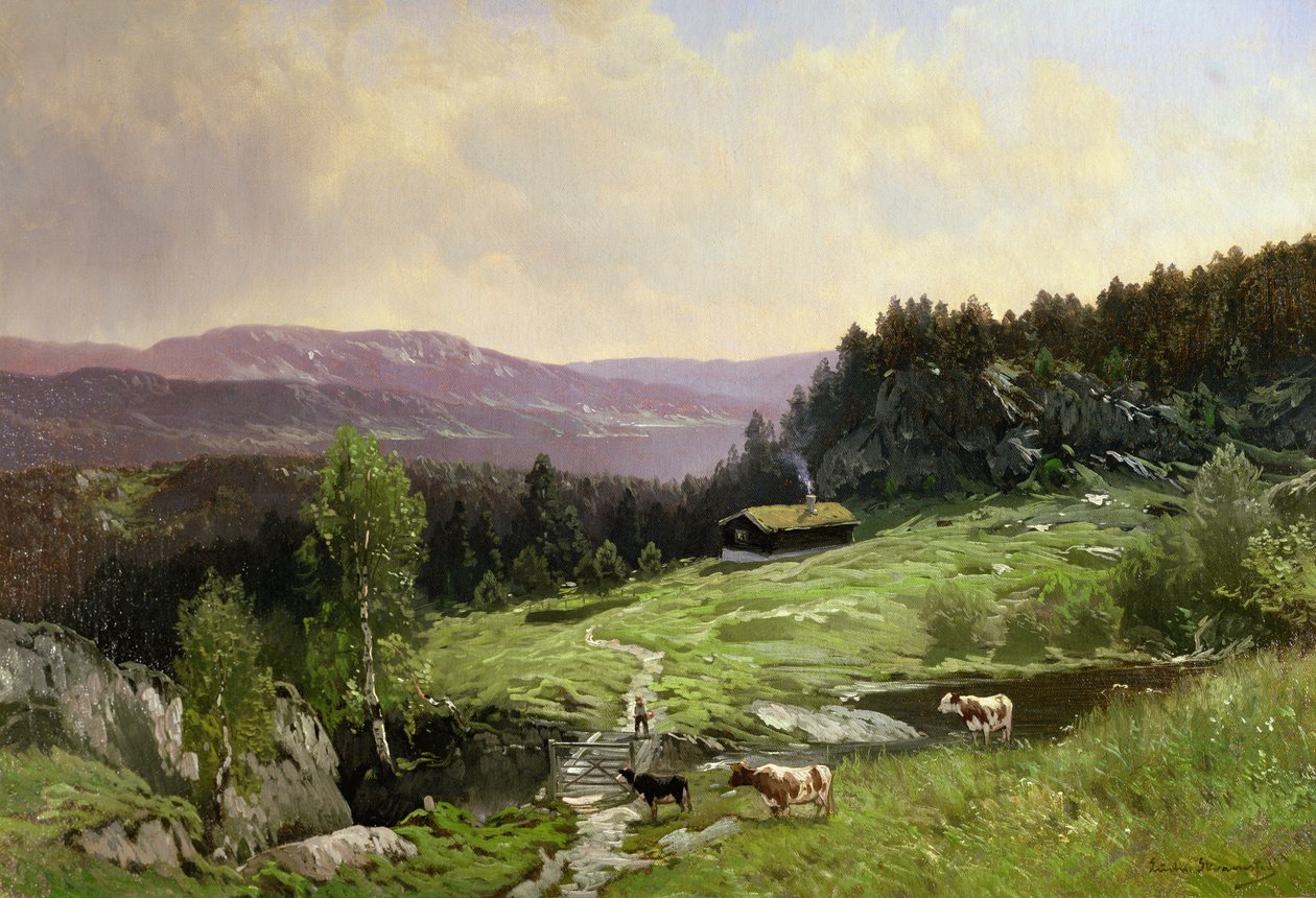 Telemark, South Norway by Ludvig Skramstad