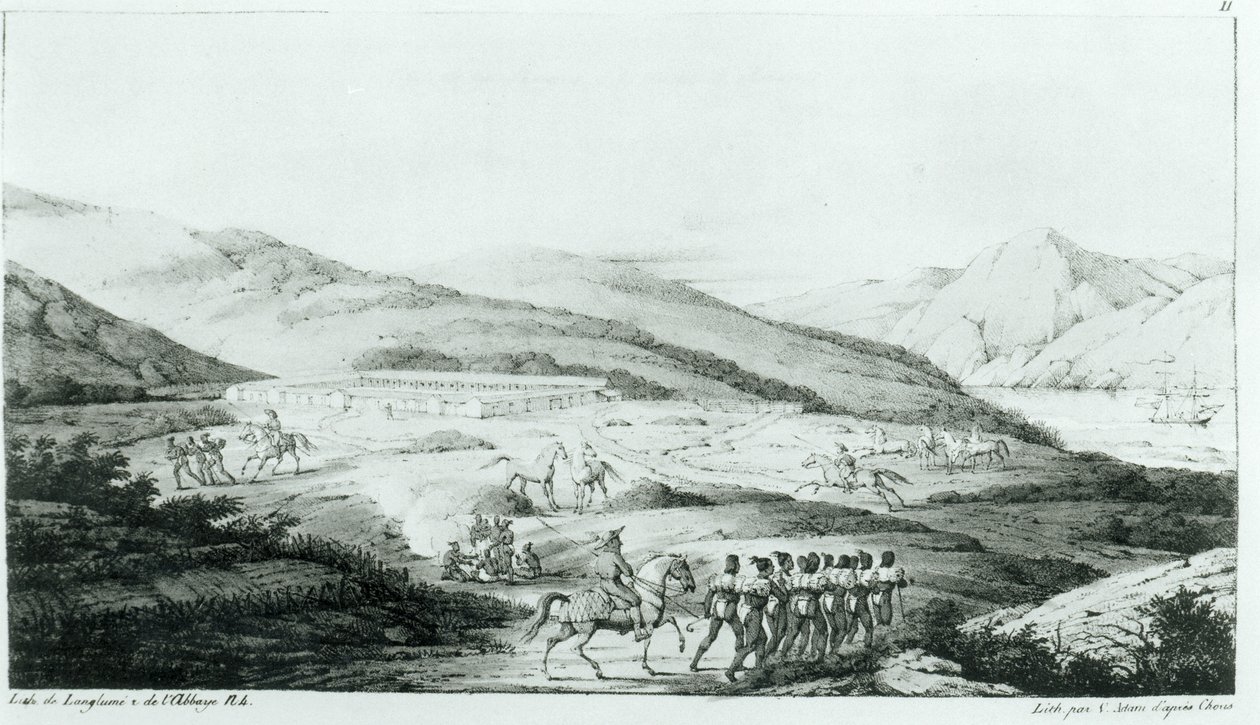 The Spanish Settlement of Presidio at San Francisco, from 