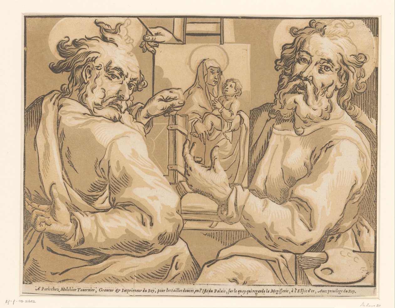 Evangelists Mark and Luke by Ludwig Businck