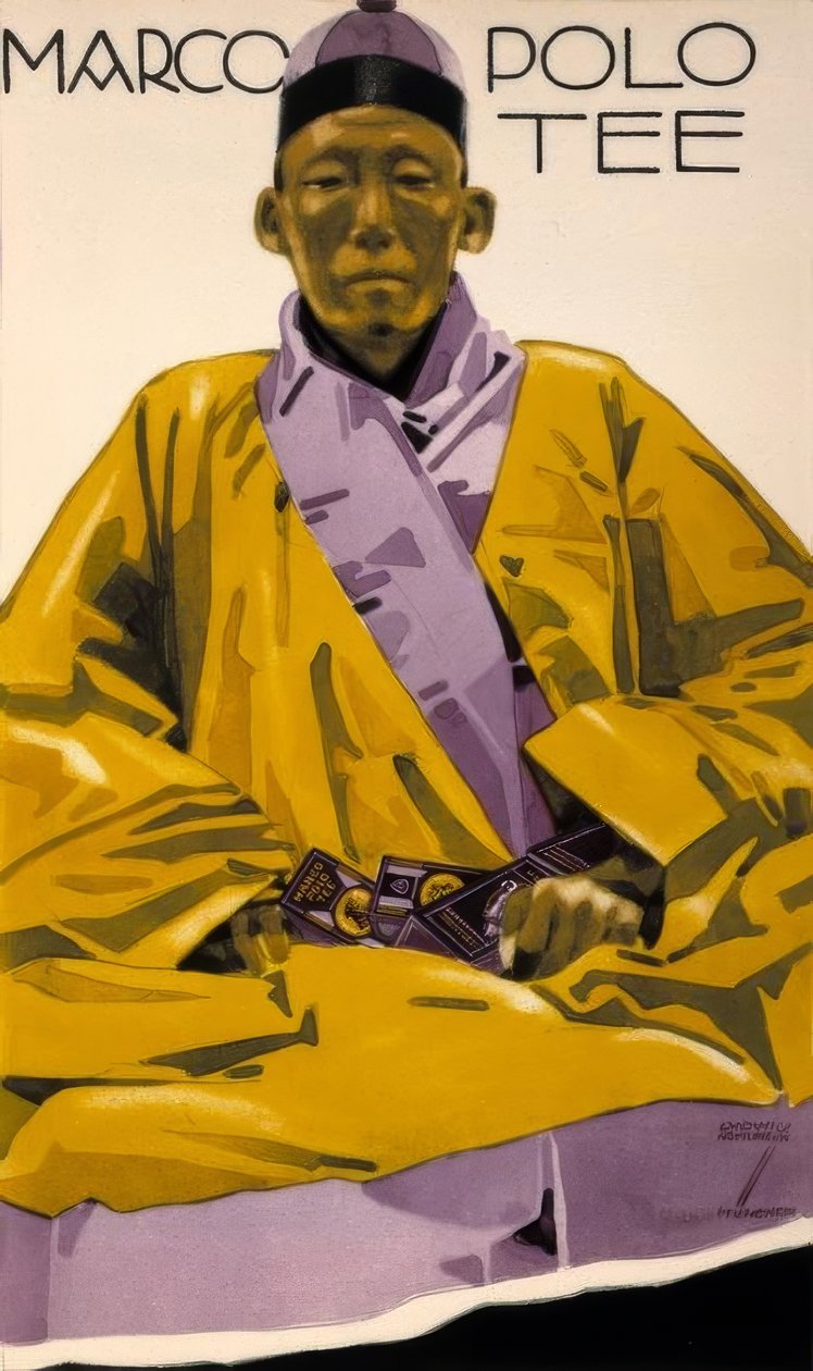 Marco Polo Tea by Ludwig Hohlwein