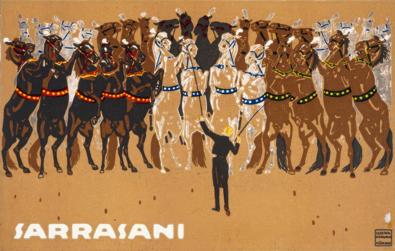 Sarrasani by Ludwig Hohlwein