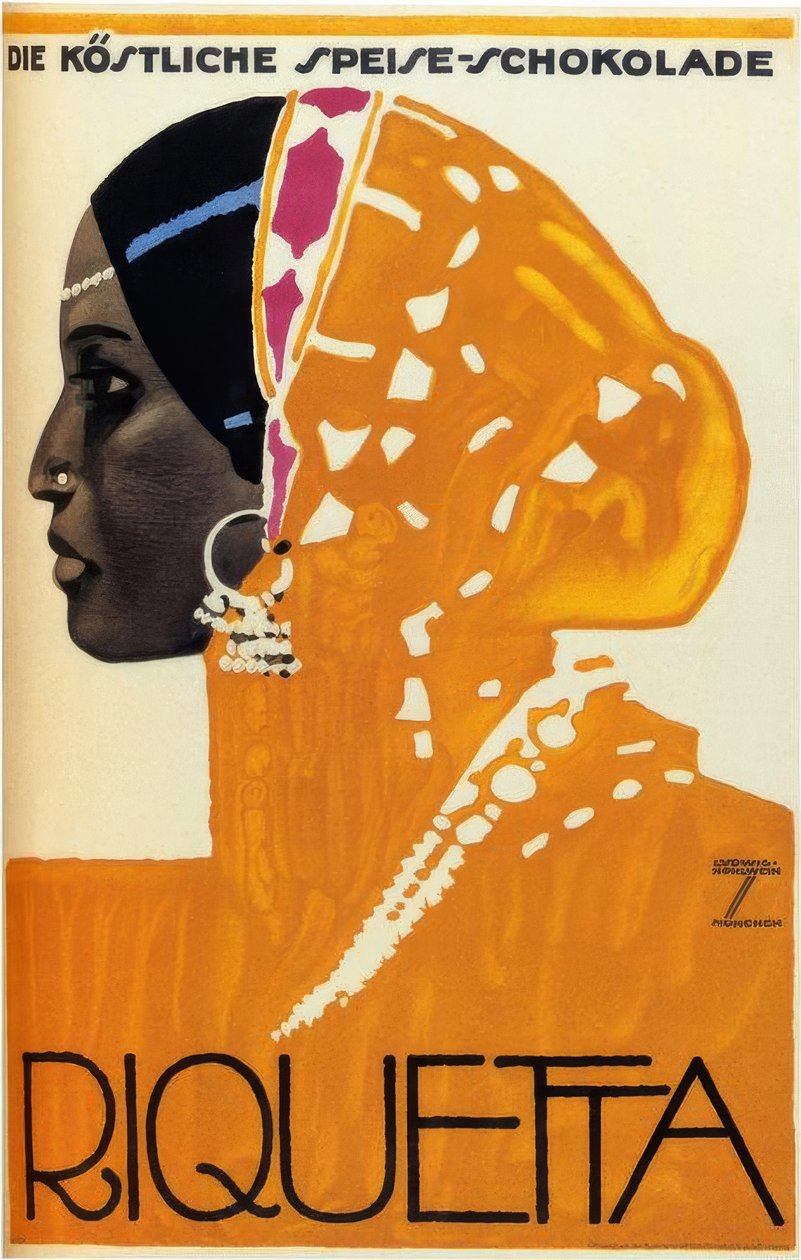 Riquet Chocolate Products by Ludwig Holwein