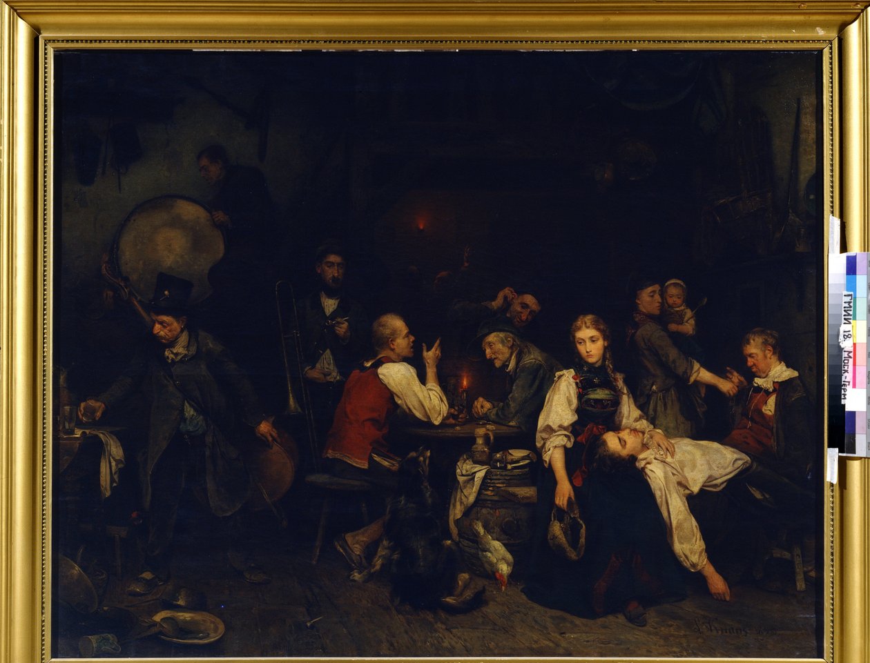 Morning after the Celebration by Ludwig Knaus