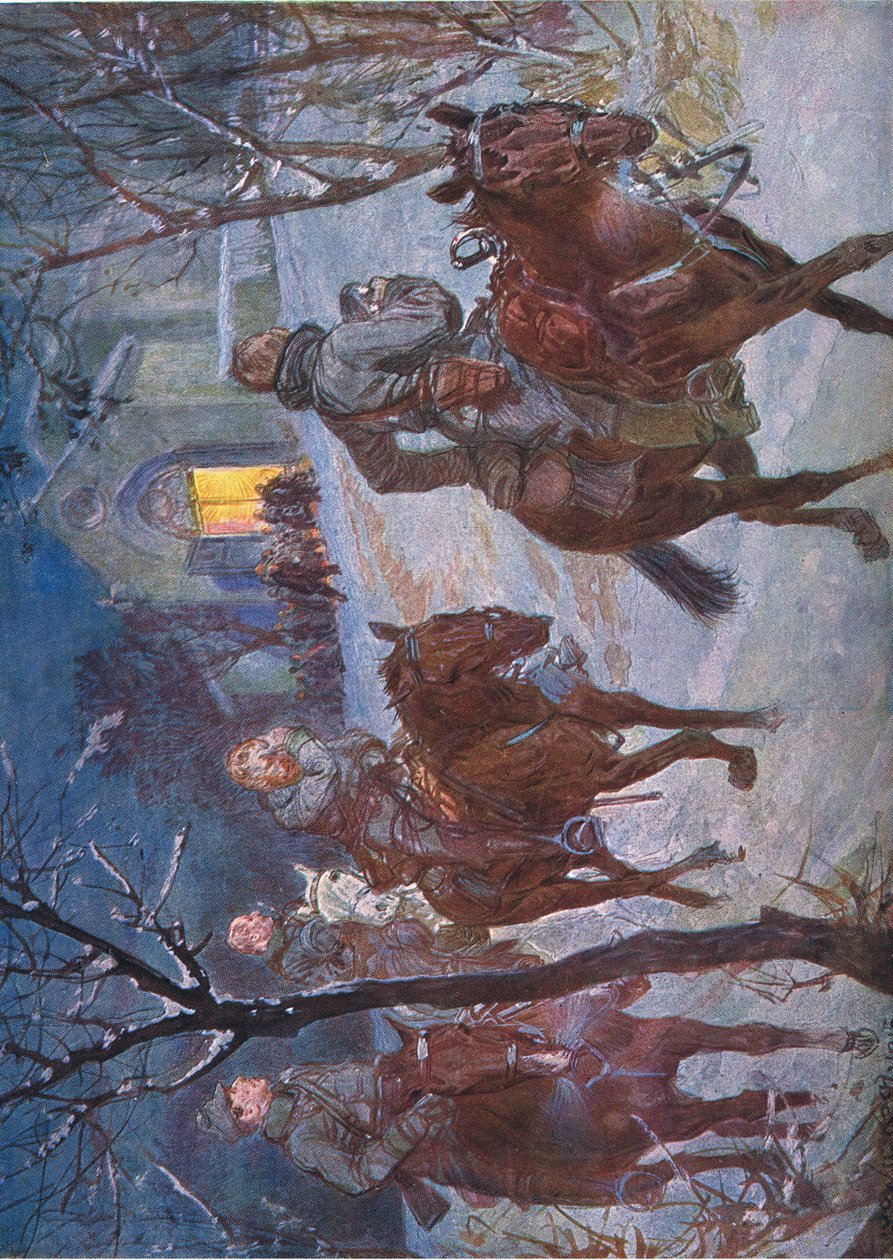 Christmas Eve, Illustration from Hindenburg, 1922 by Ludwig Koch