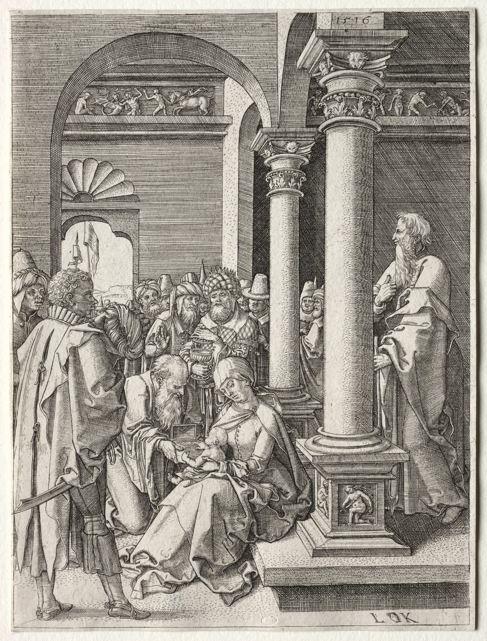 The Adoration of the Kings by Ludwig Krug