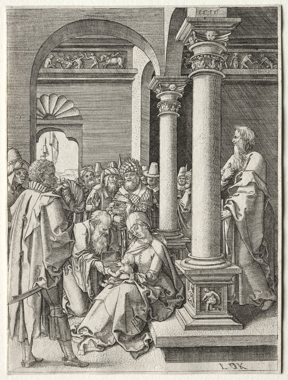 The Adoration of the Kings, 1516 by Ludwig Krug