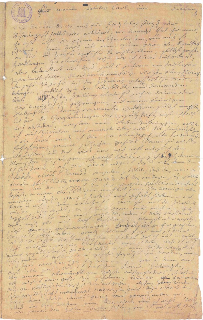 Heiligenstadt Testament by Ludwig van Beethoven