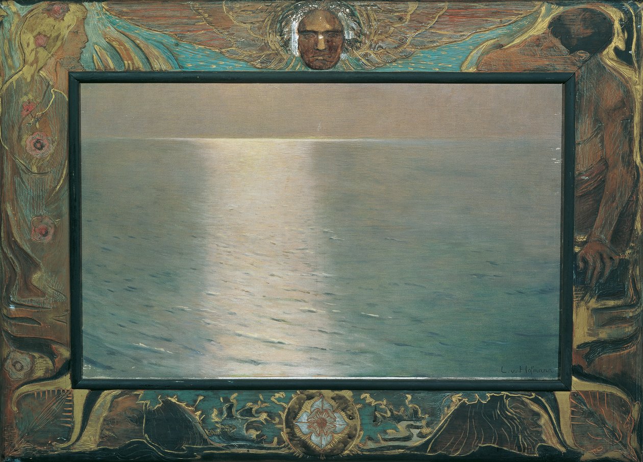 Largo (Sunset), c.1898 by Ludwig von Hofmann