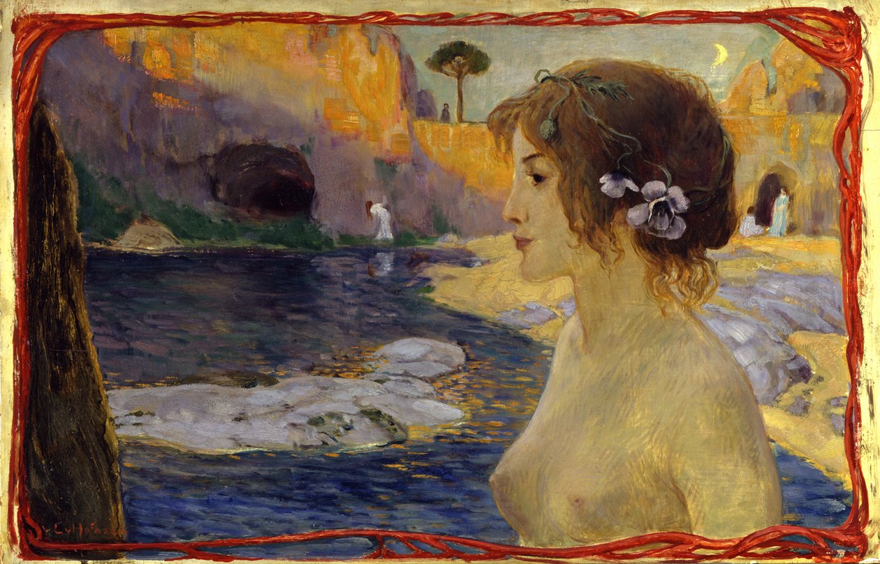 Daydream by Ludwig von Hofmann
