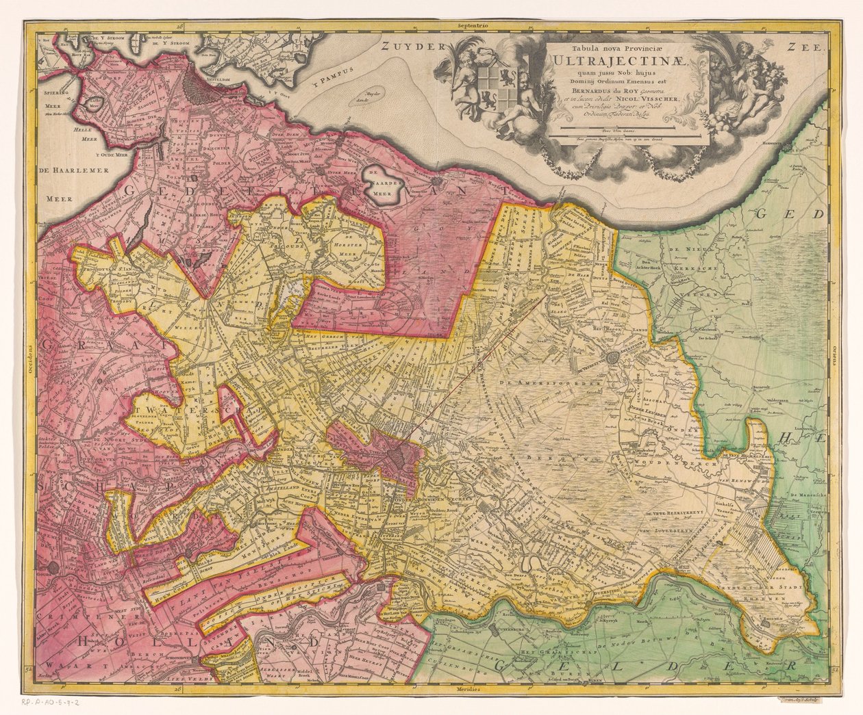 Map of the Province of Utrecht by Luggert van Anse