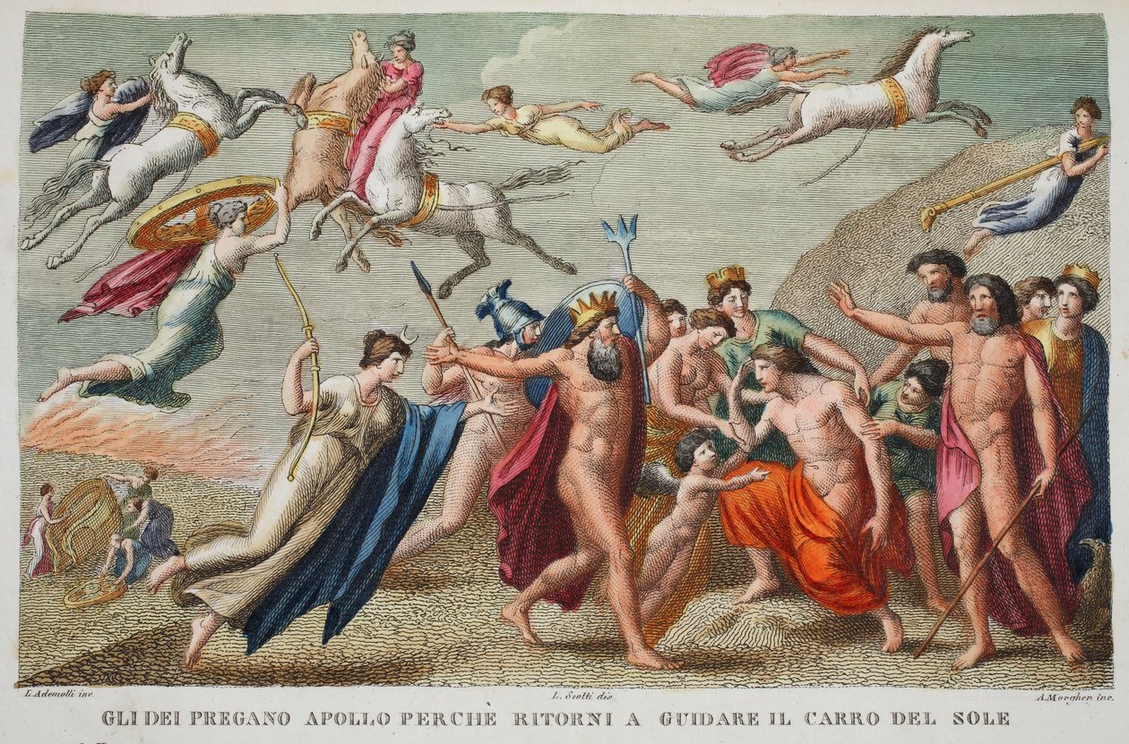 Disgruntled Apollo refuses to drive or Gli Dei Pregano Apollo Perche ...
