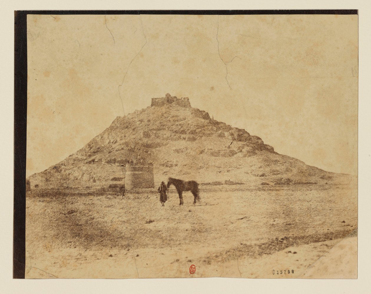 Ispahan, Mountain of Fire, Ancient Temple Guebre by Luigi Pesce