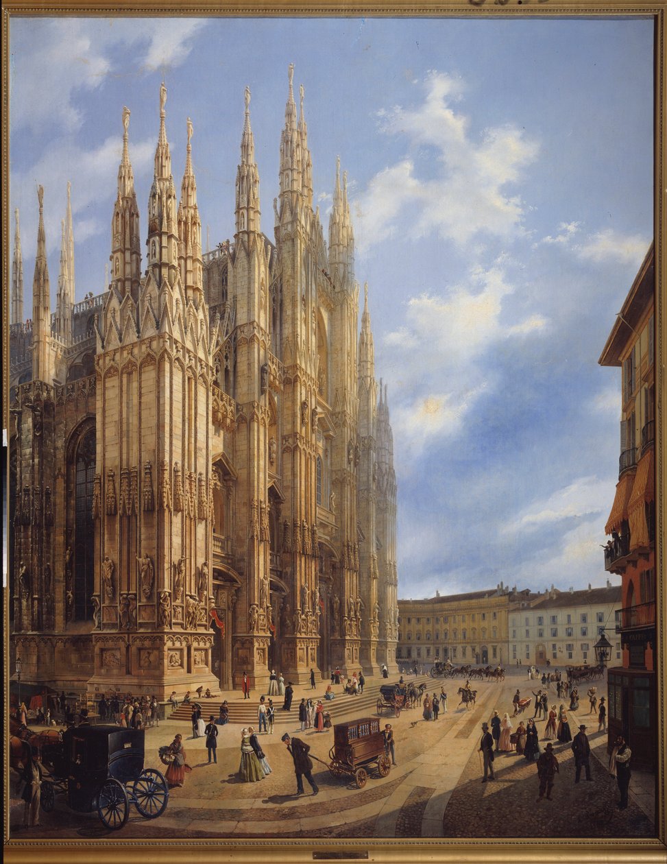 The Cathedral (Duomo) of Milan (Italy) by Luigi Premazzi