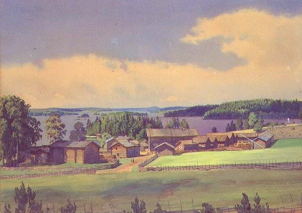 Northern Landscape by Luigi Premazzi