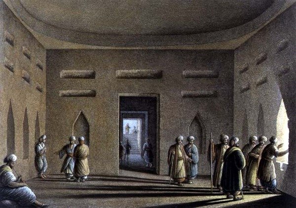 Monument on the Coast of Syria, plate 2, pub. by William Watts by Luigi (after) Mayer